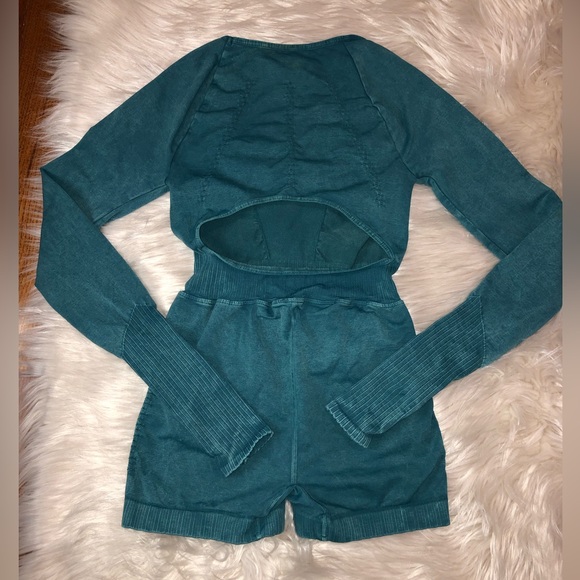 NWOT❗️Free People Good Karma Long Sleeve Runsie XS/S - Picture 7 of 15